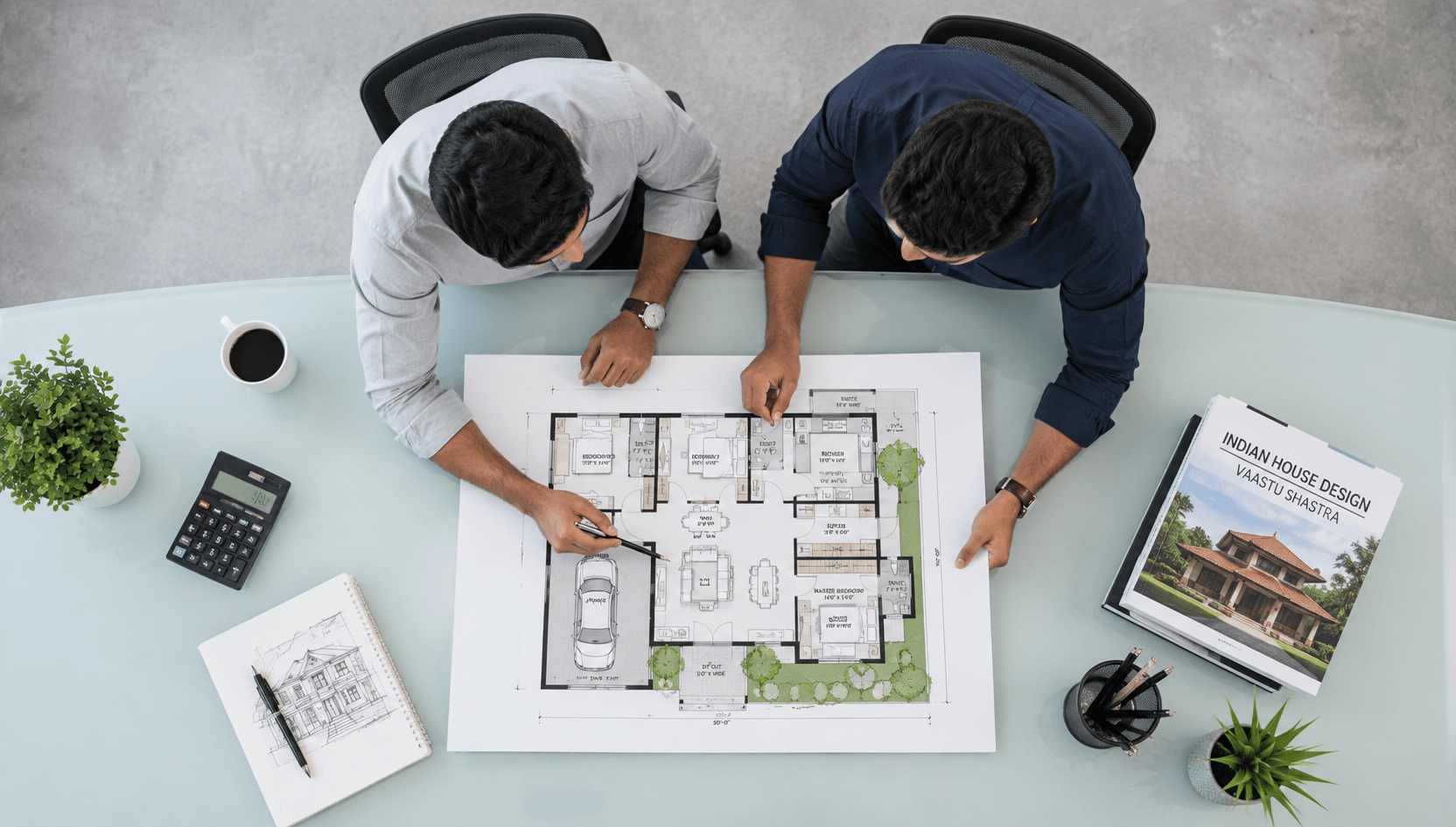6d3ede08-a9f7-465e-ad8a-561440647776 FIYO Studio team meeting with client to finalize construction project agreement